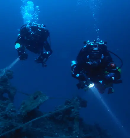 deepdiving swiatlosc